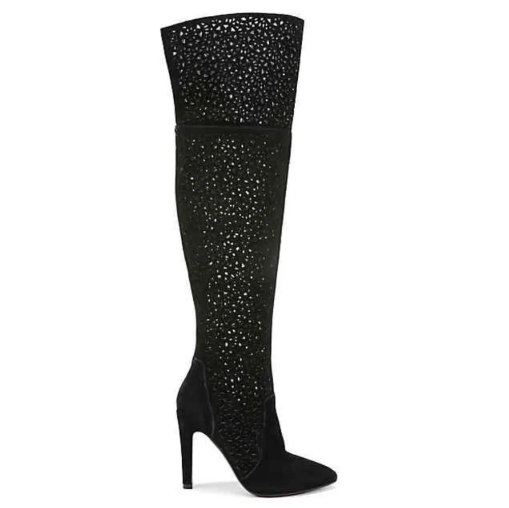 Knock Their Socks Off Sexy OTK Fergie Boots
